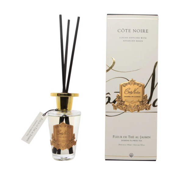 Cote Noire - Gold 150ml Diffuser Jasmine Flower Tea