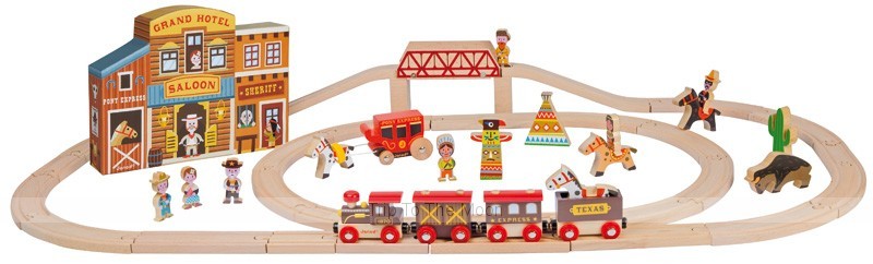 Janod train best sale set