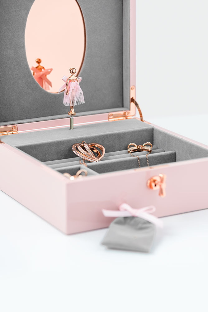 Ted Baker Lacquer Pink Box