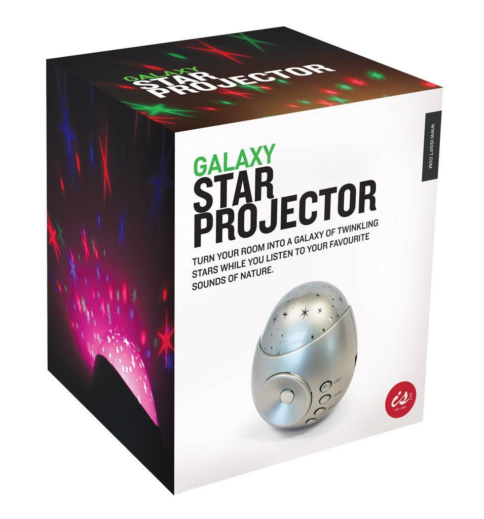 Galaxy Star Projector Sound Machine