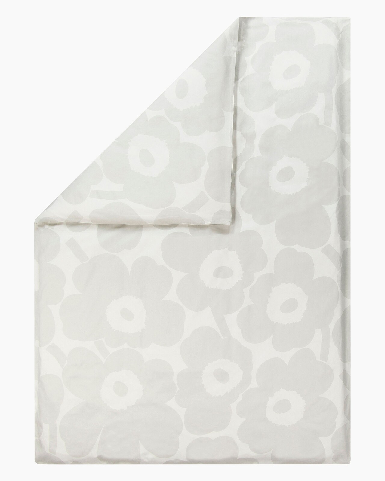 Marimekko Unikko Satin Duvet Cover 210cm X 210cm