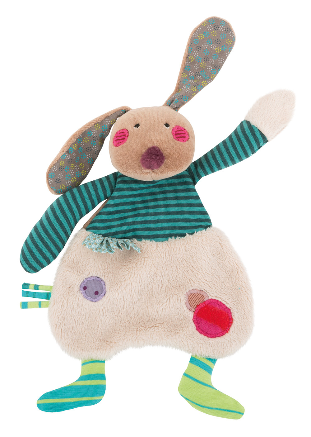 Moulin Roty Jolis Pas Beaux Rabbit Comforter