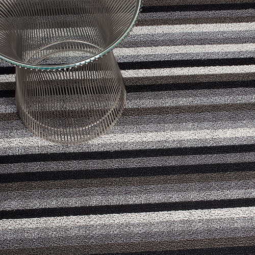 Chilewich Door Mat Mineral Even Stripe 46cm x 71cm