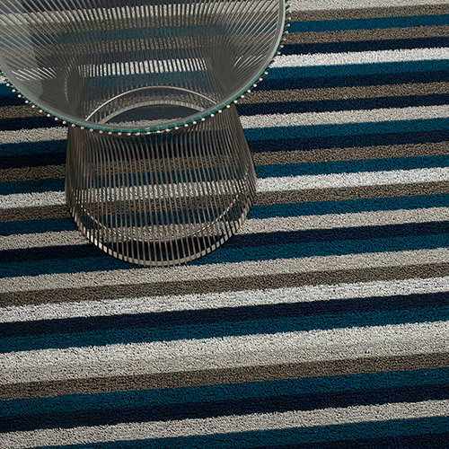 Chilewich Door Mat Marine 46cm x 71cm