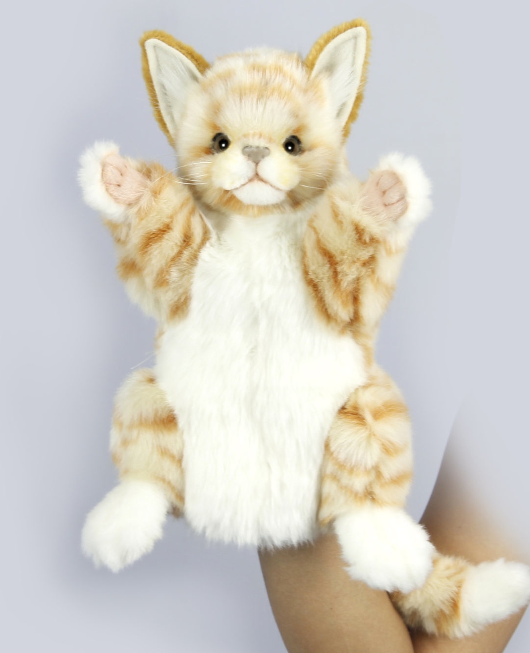 Hansa Puppet Ginger Cat 30cm