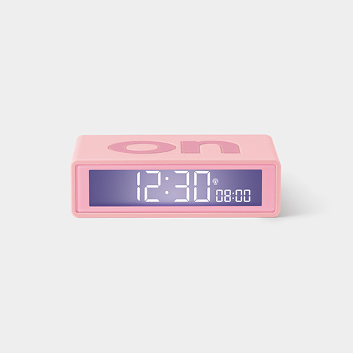 Lexon FLIP+ Reversible LCD Alarm Clock 