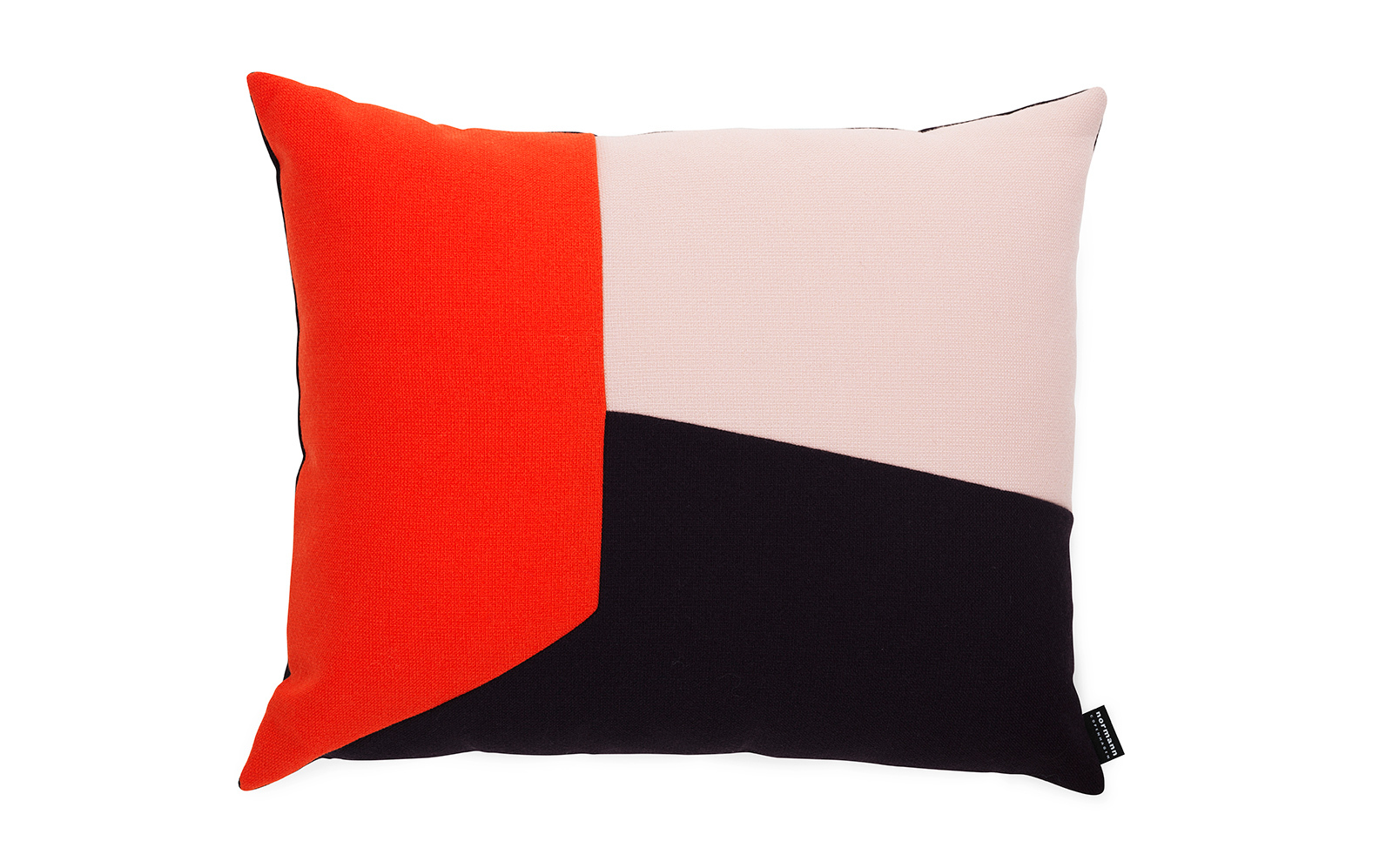 Normann Copenhagen Cushion 50x60 Rose/Red/Black