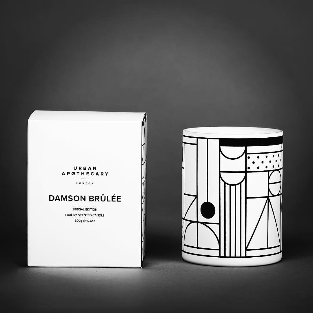 Urban Apothecary Damson Brulee Candle