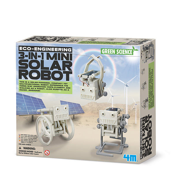 Green Science 3 in 1 Mini Solar Robot