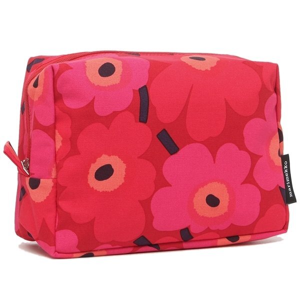 Marimekko Vilja Mini Unikko red/pink Cosmetic Bag