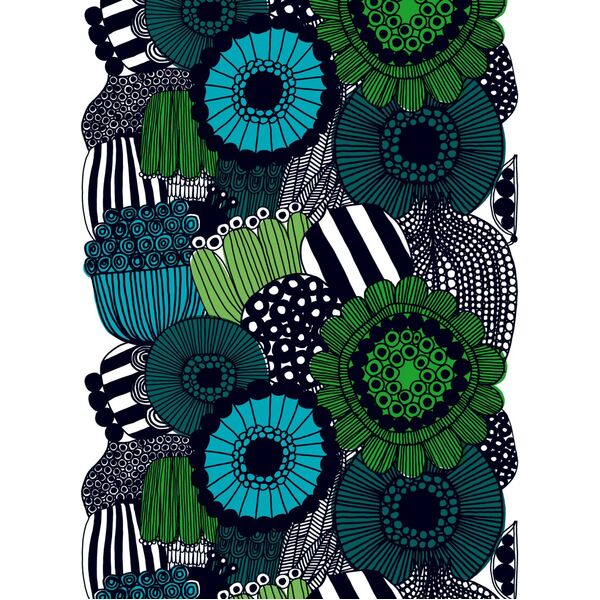 Marimekko Cotton Fabric - Siirtolapuutarha 1 Metre
