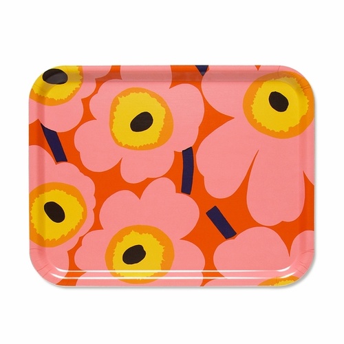 Marimekko Pieni Unikko Plywood Tray 
