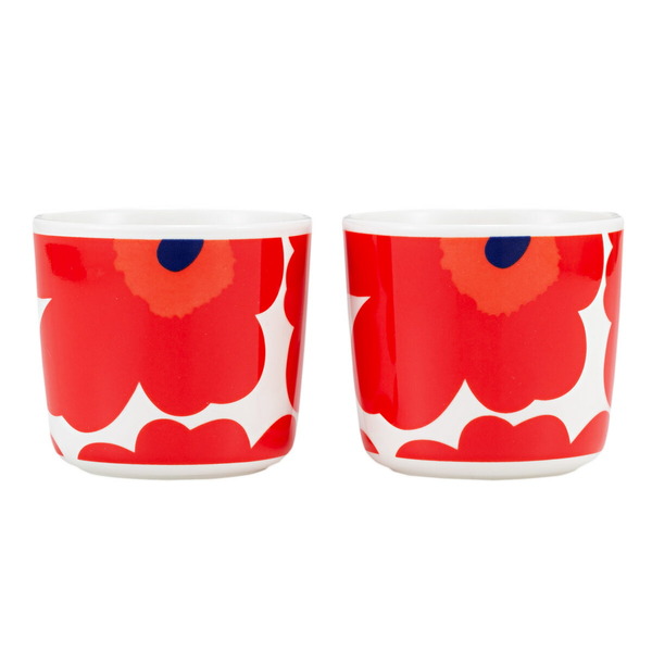 Marimekko Unikko Coffee Cup without Handle (Single) Red