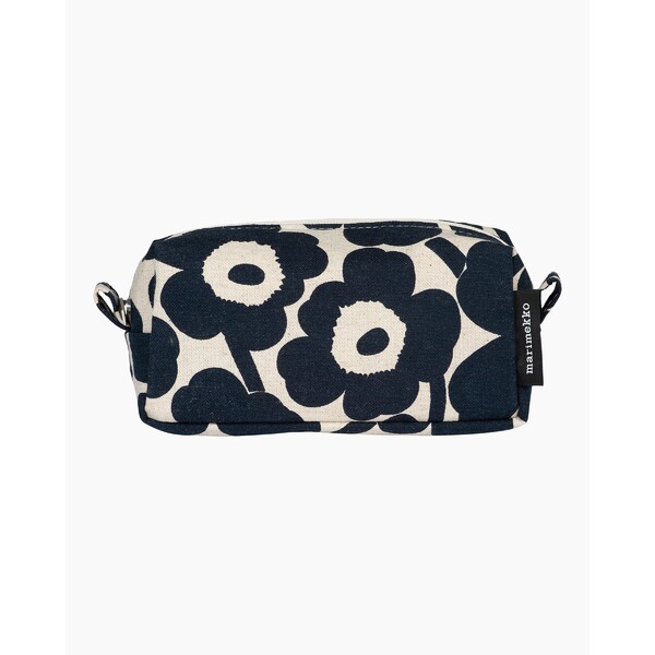 Marimekko Tiise Mini Unikko Cosmetic Bag Navy/Cream