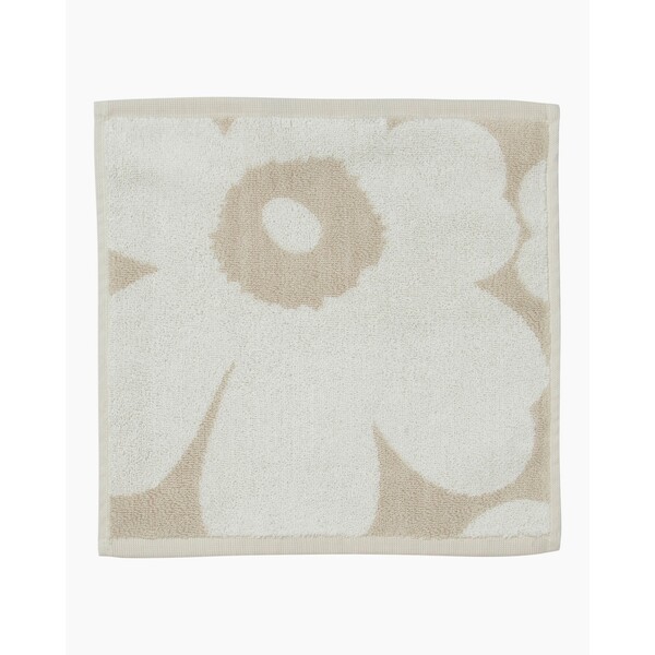 Marimekko Unikko Mini Towel Beige/White