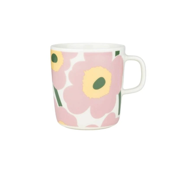 Marimekko Unikko Mug 4DL (Pink/Green/Yellow)