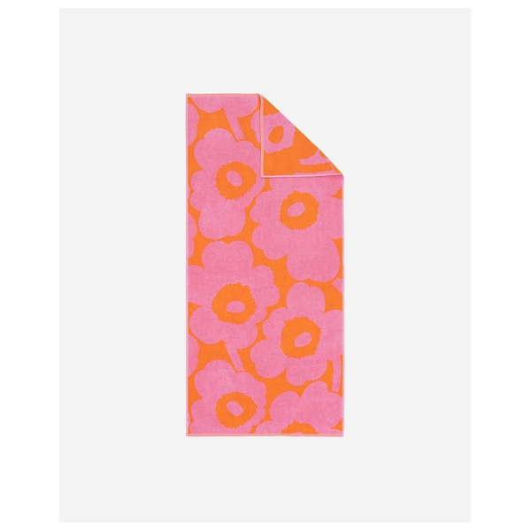 Marimekko Unikko Bath Towel 70 x 150cm (Orange, Pink)