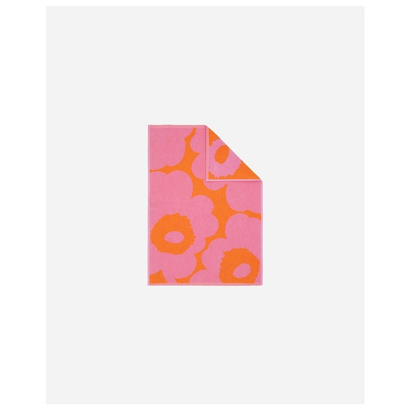 Marimekko Unikko Hand Towel 50 x 70cm (Orange, Pink)