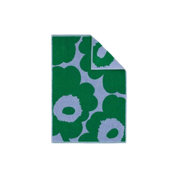 Marimekko Unikko Hand Towel 50 x 70cm (Light Blue, Green)