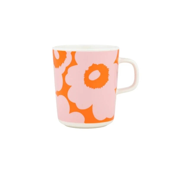 Marimekko Unikko Mug 2,5DL (White, Pink, Orange)