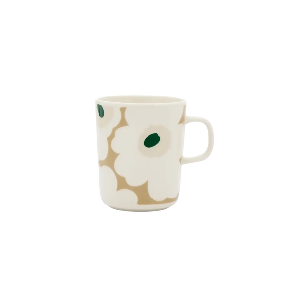 Marimekko Unikko Mug 2.5DL (Beige, Sand, Green, White)