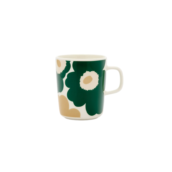 Marimekko Unikko Mug 2.5DL (Forrest Green, Beige, Sand)