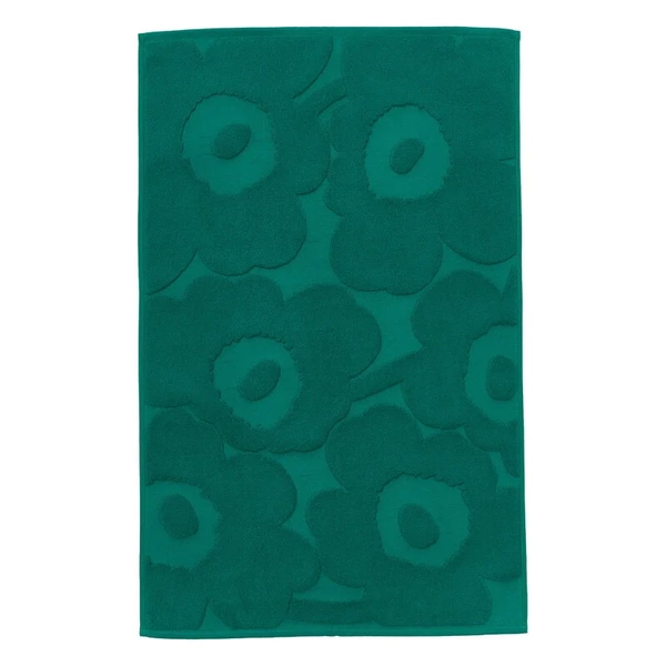Marimekko Unikko Bath Mat 50x80 cm (Colour: Emerald)