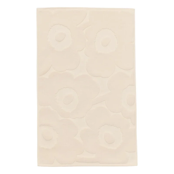 Marimekko Unikko Bath Mat 50x80 (Colour: Off-White)