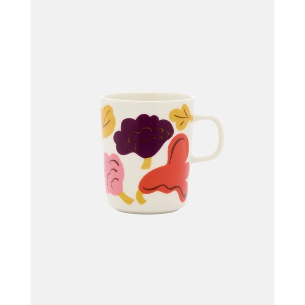 Marimekko Kukasta Kukkaan Mug 2,5DL (Pink, White, Terracotta, Plum)