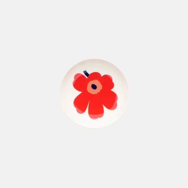 Marimekko Unikko Red Dish 13cm 