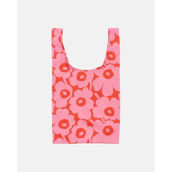 Marimekko Smartbag Unikko Bag (Colour: Rose, Red)