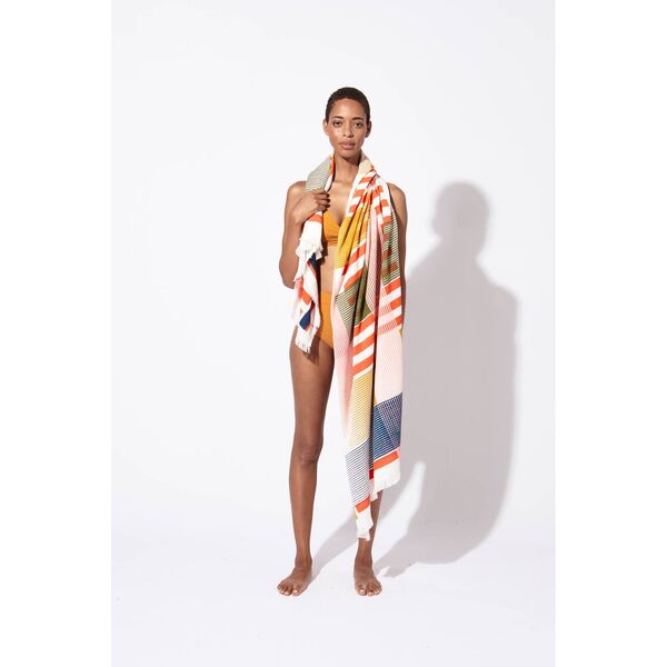Mapoesie Blush Beach Towel Vibrant