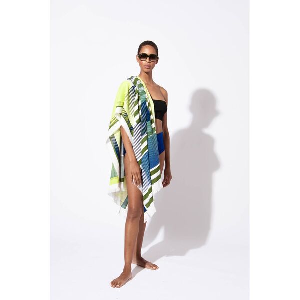 Mapoesie Khaki Beach Towel Vibrant