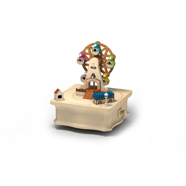 Wooderful Life Ferris Wheel Park Music Box *Exclusive* IN STORE ONLY