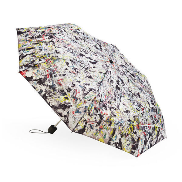 MoMA Jackson Pollock White Light Umbrella