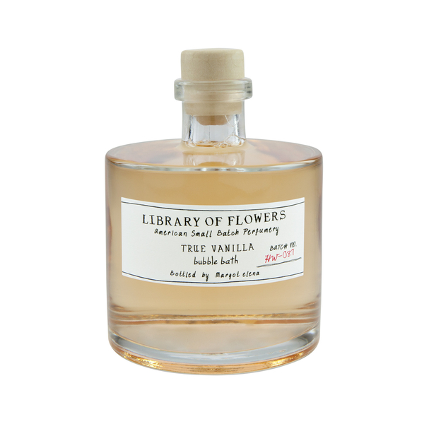 Library of Flowers - True Vanilla Bubble Bath 500ml