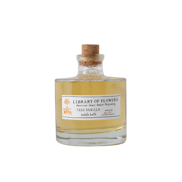 Library of Flowers - True Vanilla Bubble Bath 200ml