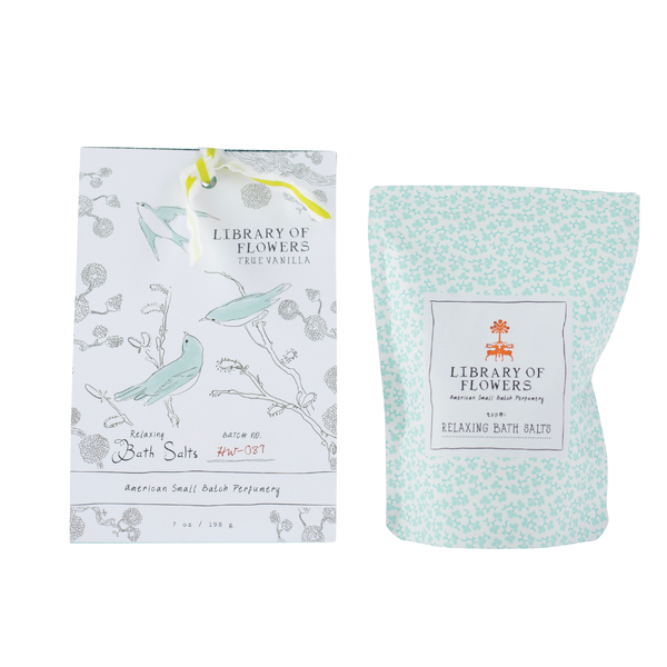 Library of Flowers - True Vanilla Bath Salts