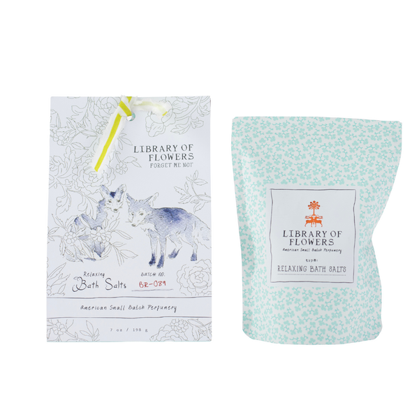 Library of Flowers - Forget Me Not Bath Salts