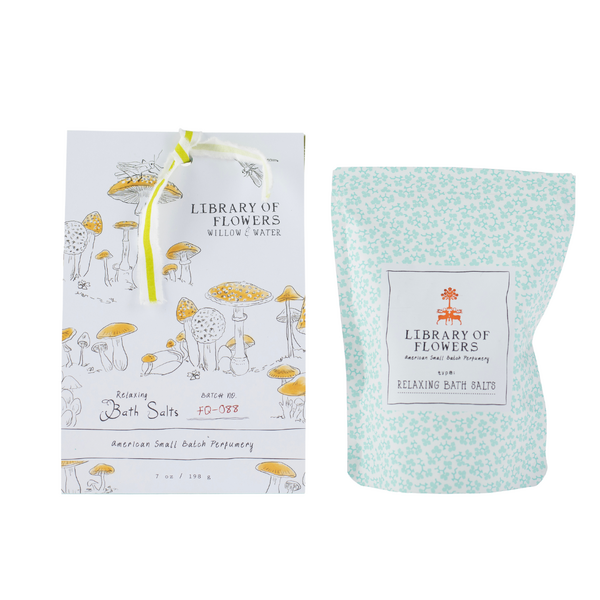 Library of Flowers - Willow and Water Bath Salts