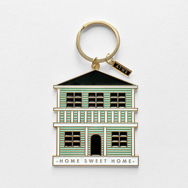 All The Ways To Say Home Sweet Home Enamel Keychain