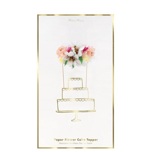Meri Meri Flower Bouquet Cake Topper