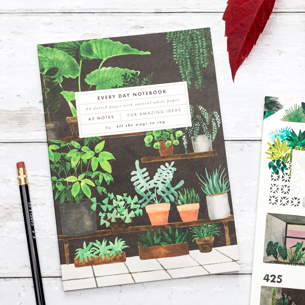All The Ways To Say A5 notebook plant shop