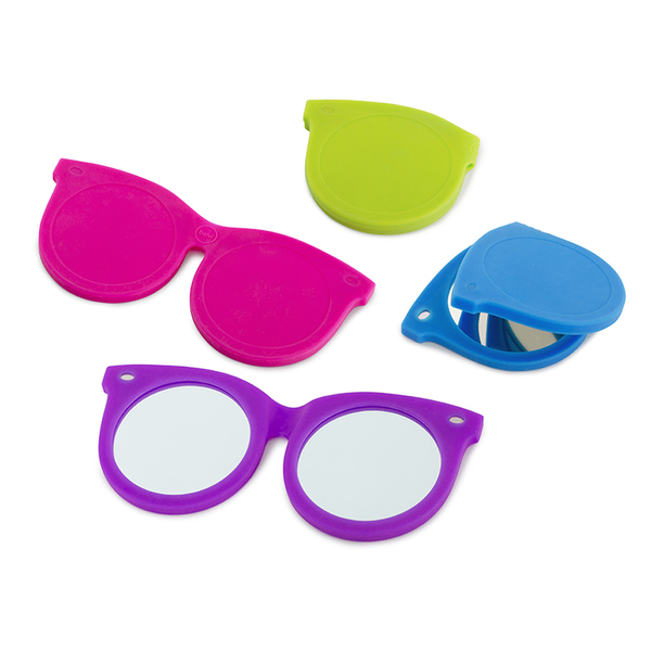 Balvi Pocket Mirror Shades ( Travel Mirror ) Assorted Colour - 1 only 