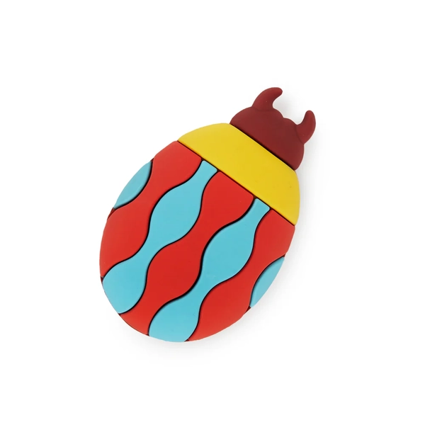 Balvi Beetle Bottle Opener (Red/Blue Wave)