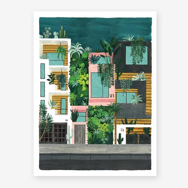 All The Ways To Say Urban Jungle Buildings Print