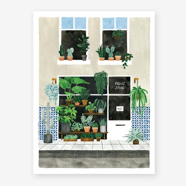 All The Ways To Say Urban Jungle Plant Nursery Print 