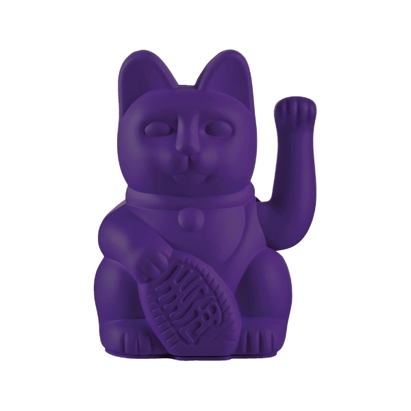 Lucky Cat Classic Waving Cat - Violet ( Self Confidence )