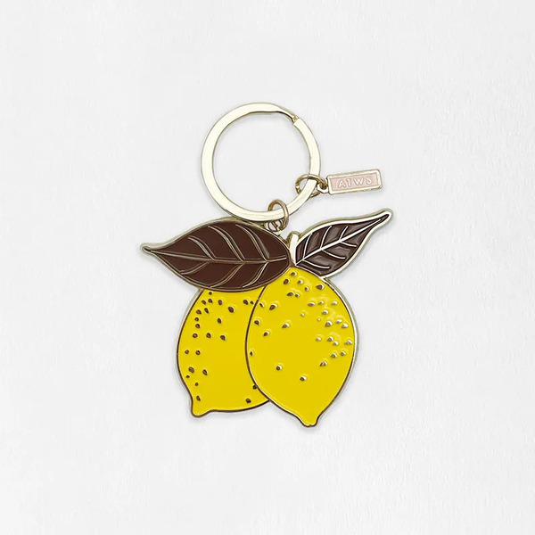 All The Ways to Say Lemon Keychain