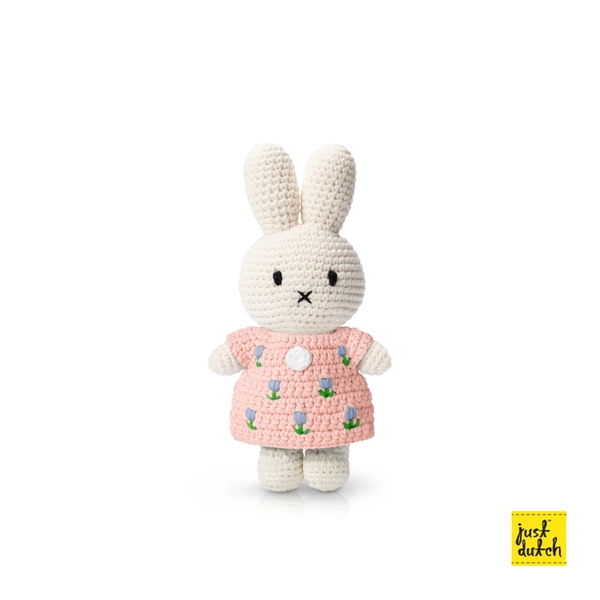 MIFFY Nijntje Handmade And Her Pastel Pink Tulip Dress